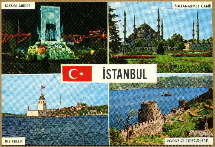 Postales: POSTAL TURQUIA - ESTAMBUL - Foto 1