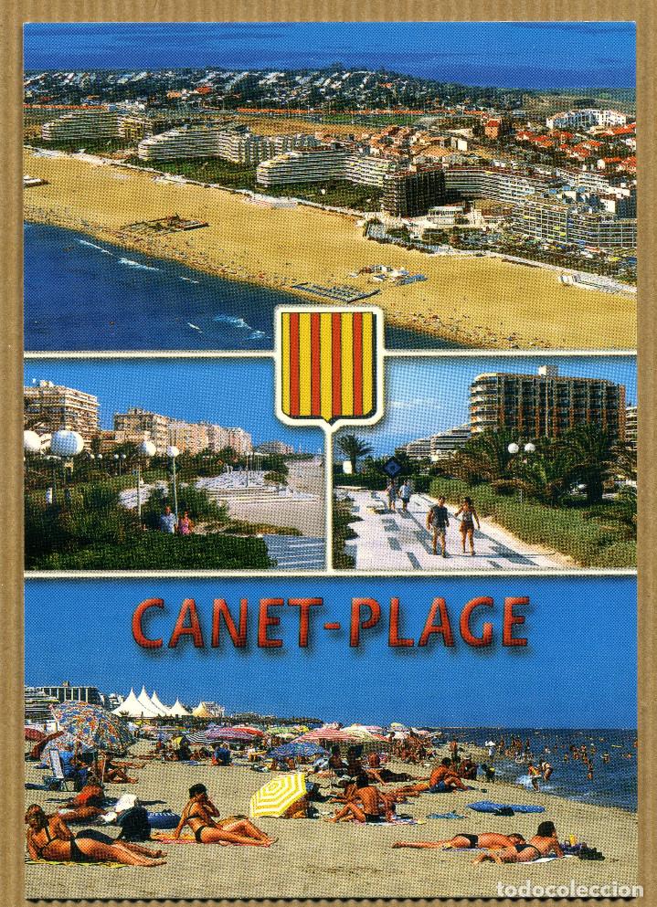 Postales: POSTAL FRANCIA - CANET PLAYA - Foto 1