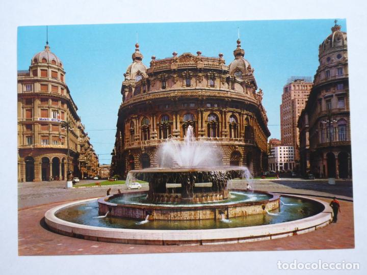 Postales: Postal Genova- Plaza de Ferrari - n&uacute;mero 15