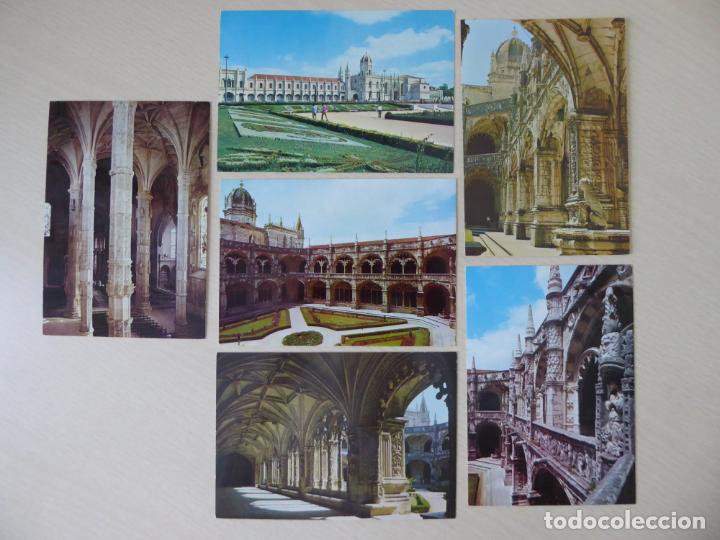 Cartes Postales: Lote de 6 postales de Portugal- Lisboa- Monasterio de los Jer&oacute;nimos