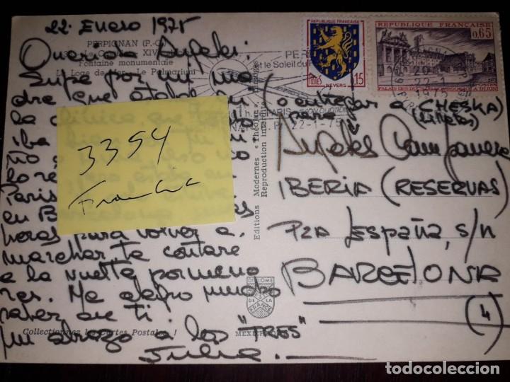 Postales: N&ordm; 3354 POSTAL FRANCIA PERPIGNAN - Foto 2