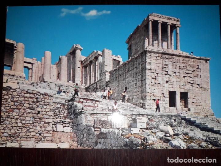 Postcards: N&ordm; 3365 POSTAL GRECIA ATHENES THE PROPYLAEA OF THE ACROPOLI