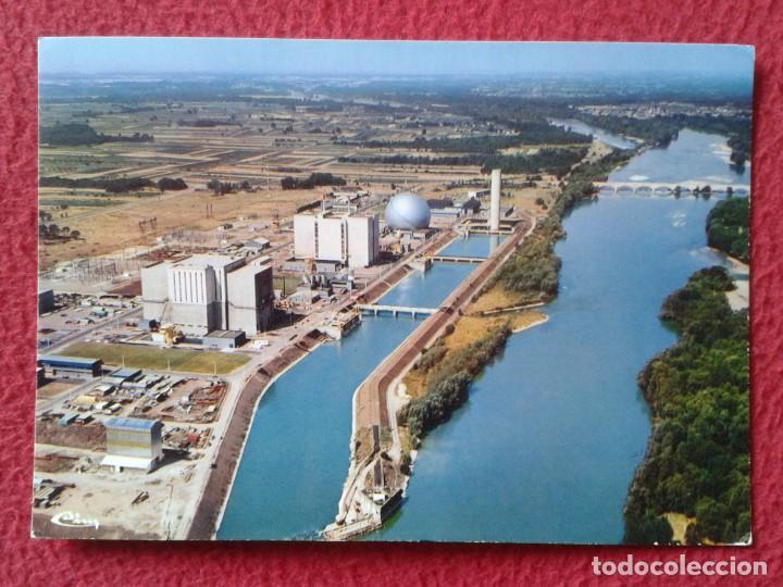 Postales: POST CARD FRANCIA FRANCE CENTRAL NUCLEAR AVOINE PORT-BOULET LA CENTRALE NUCL&Eacute;AIRE DE CHINON VISTA...