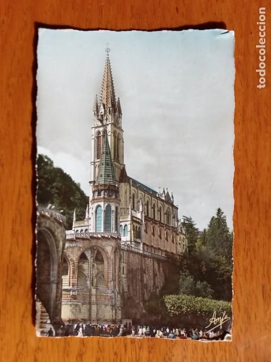 Postales: Lourdes.La Basilique. - Foto 1
