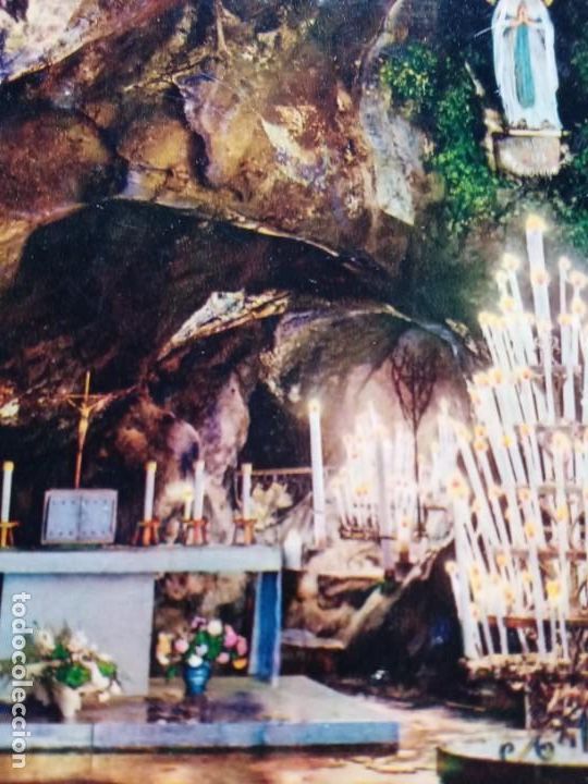 Postales: Lourdes.La Grotte Miraculeuse de nuit, - Foto 2