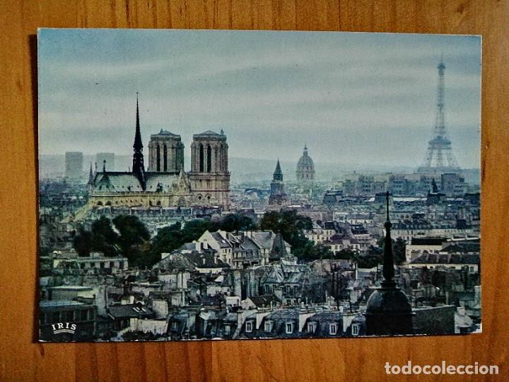Postales: POSTAL - FRANCIA - PARIS - PANORAMA SUR NOTRE-DAME ET LA TOUR EIFFEL.