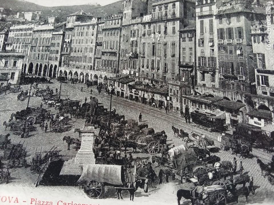 Postales: Genova.Piazza caricamento. - Foto 2