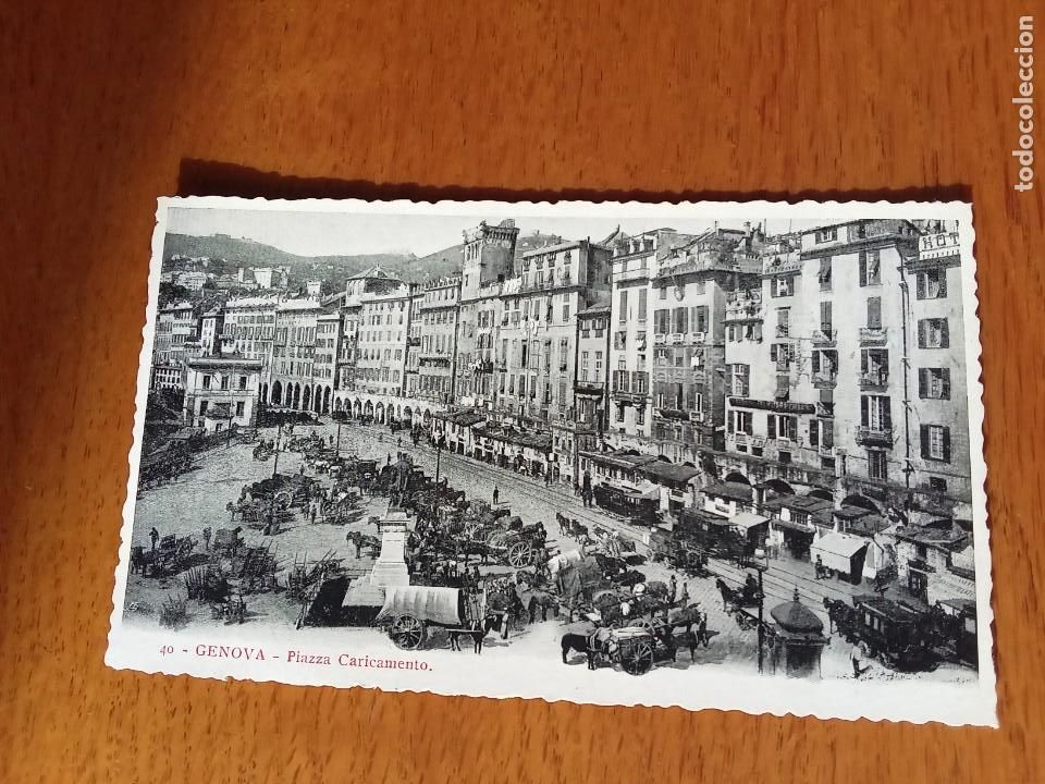 Postales: Genova.Piazza caricamento. - Foto 1