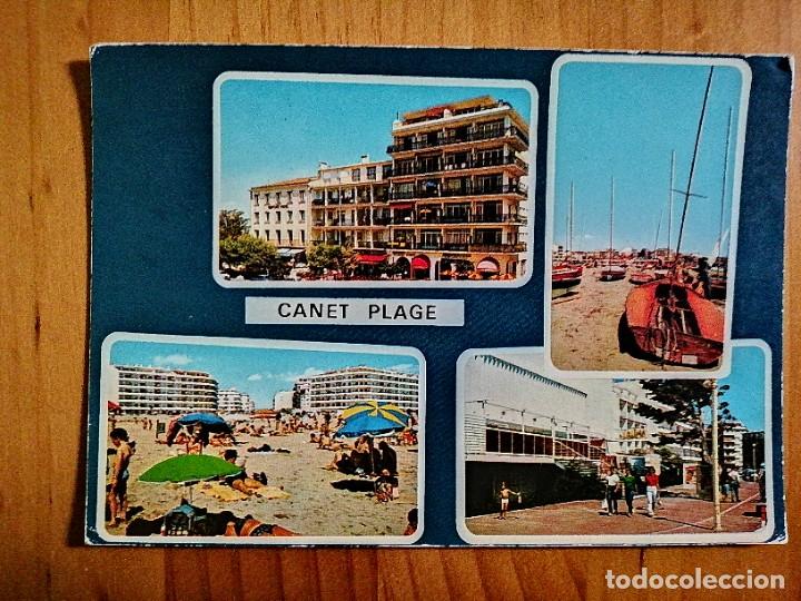 Postales: POSTAL - FRANCIA - CANET PLAGE. - Foto 1