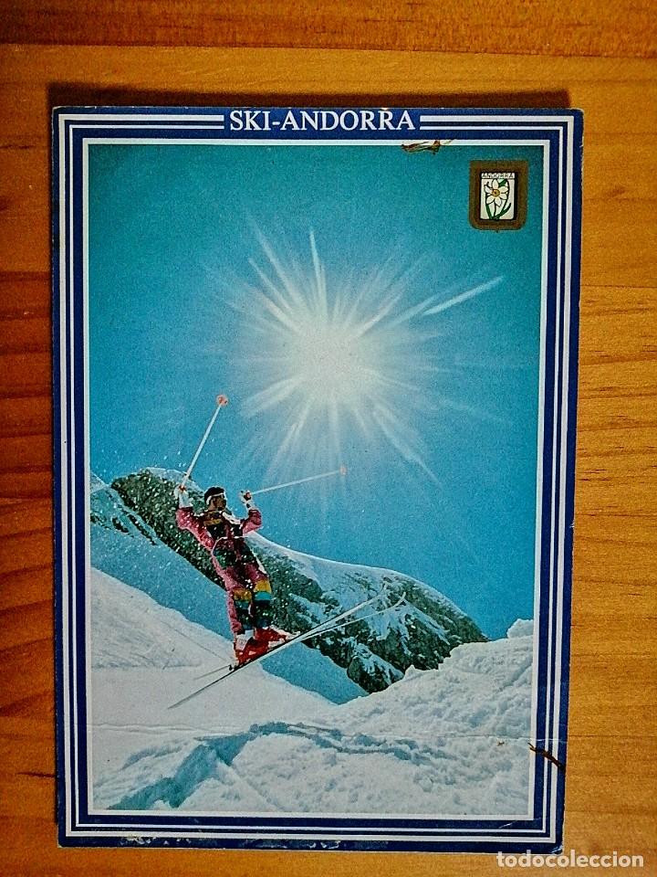 Postales: POSTAL - SKI ANDORRA