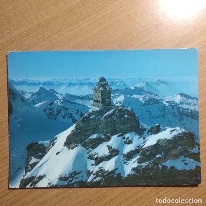 Cartoline: Suiza: jungfraujoch.meteorologische station auf der sphinx.circulada1981