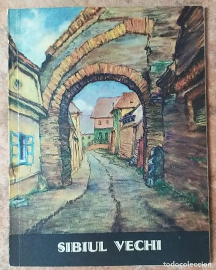 Postales: Sibiul vechi (viejo Sibiu). Juego de postales de dibujos de Hans Hermann. Rumania (Editorial Dacia)