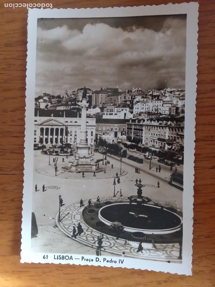Postales: Lisboa.Pra&ccedil;a D.Pedro IV. - Foto 1
