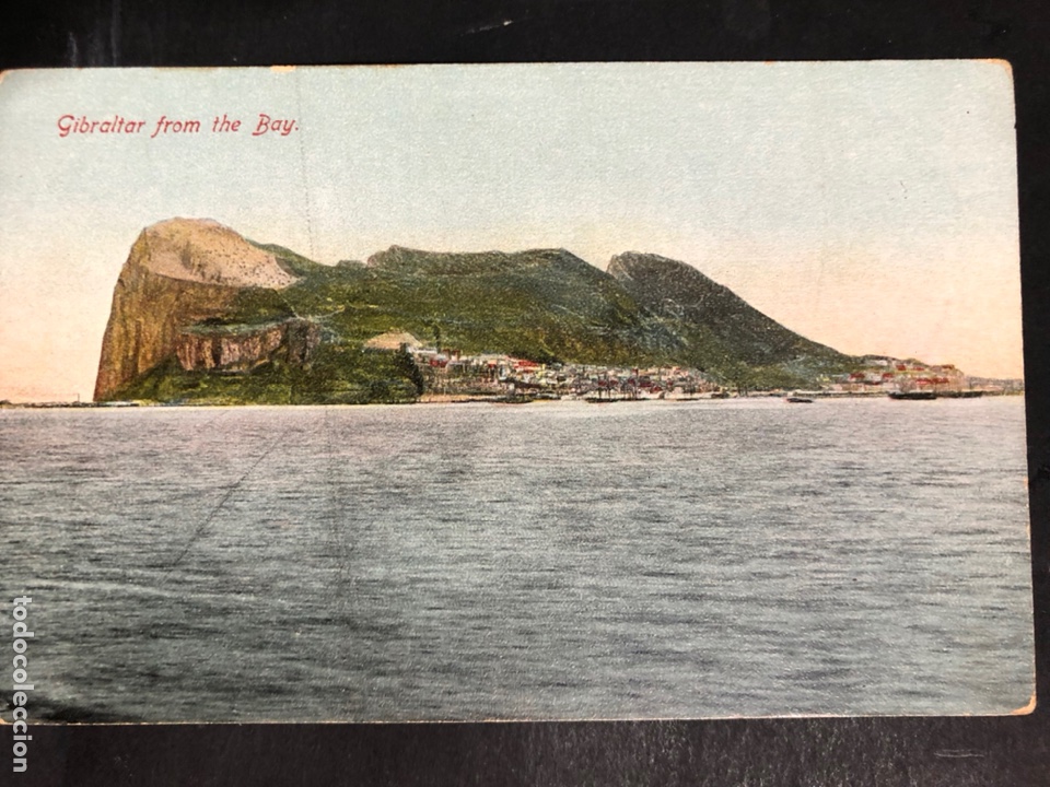 Postales: Antigua postal de Gibraltar - Foto 1