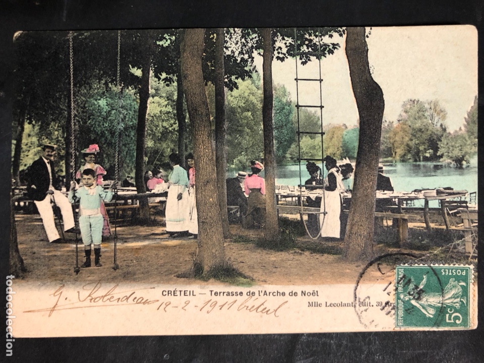 Postkarten: Antigua postal de creteil