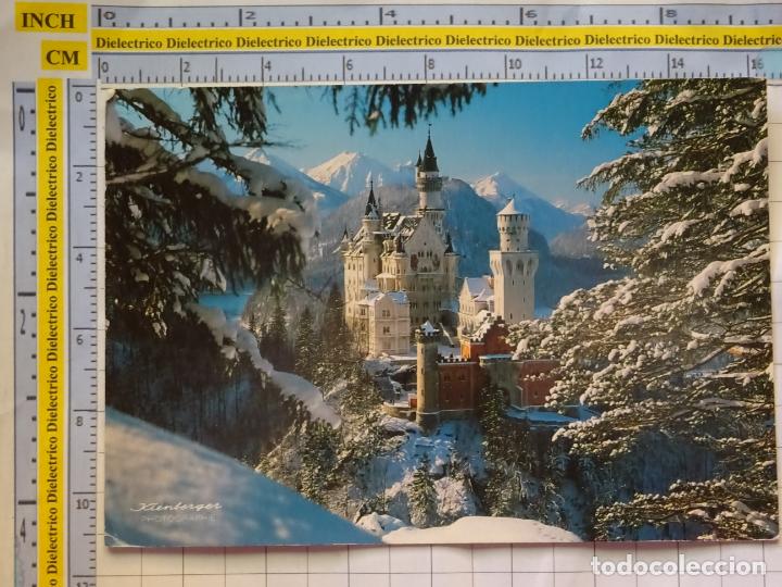 Postkarten: POSTAL DE ALEMANIA. CASTILLO REY LOCO NEUSCHWANSTEIN NEVADO. 2294