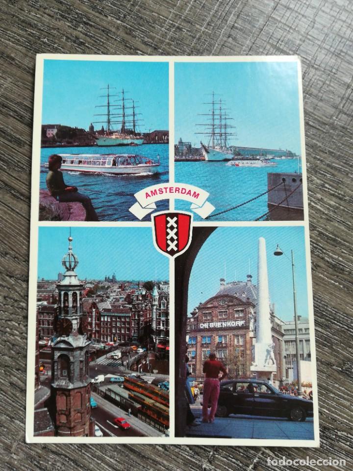 Postales: Postal Amsterdam Holanda - Foto 1