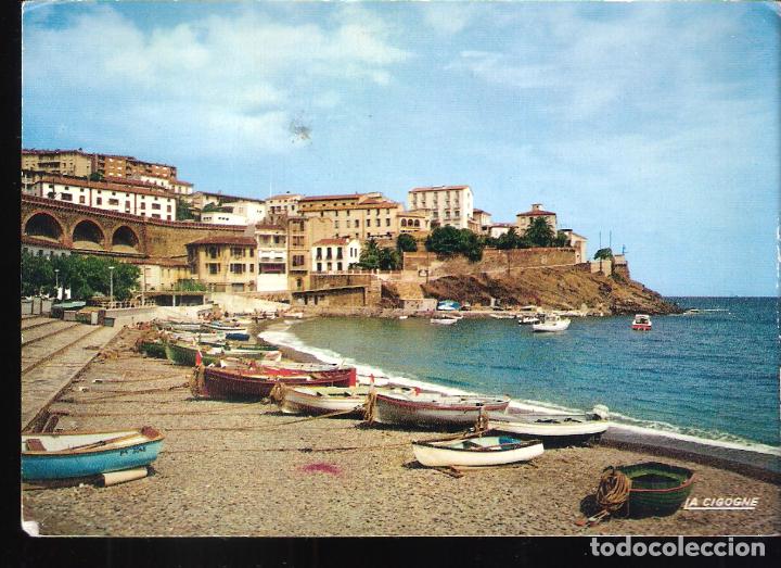Postales: Cerb&egrave;re. La Plage. France. Fechada en 1976.