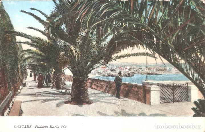 Postales: PORTUGAL CASCAIS PASSEIO MARIA PIA