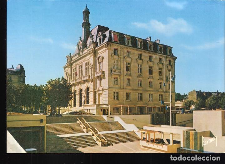 Cartoline: Colombes. L'Hotel de Ville. France. Fechada en 1982.