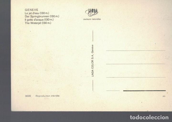 Postales: Ginebra. Suiza. / Postal sin circular - Foto 2