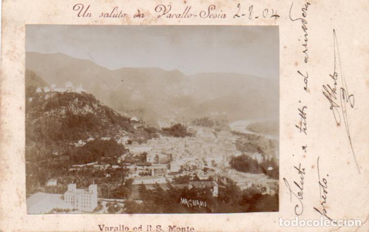 Cartes Postales: POSTAL DE VARALLO ED IL S. MONTE - VARALLO - SESIA - ITALIA