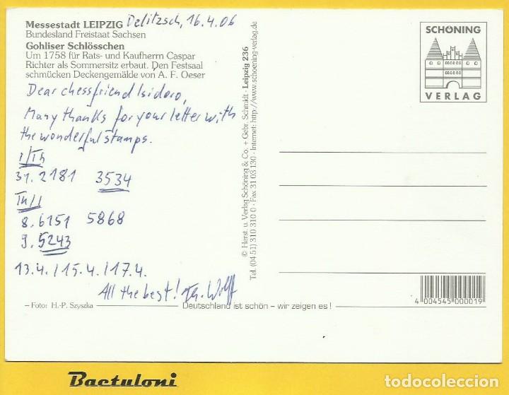 Postales: Alemania: Leipzig. Gohliser Schl&ouml;sschen - Foto 2