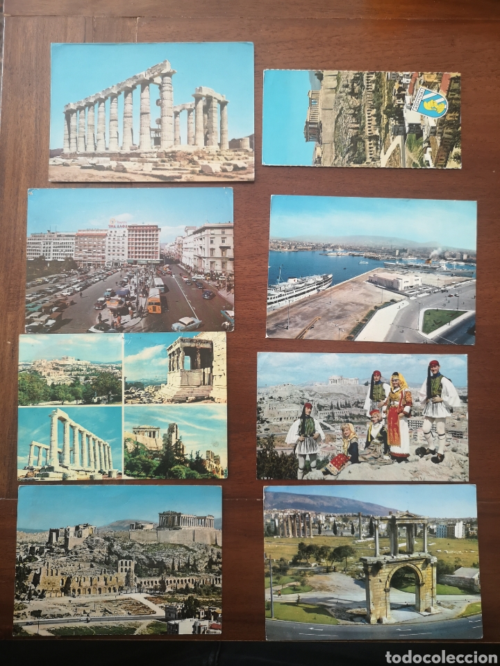 Postales: 8 postales Grecia finales 60 - Foto 1