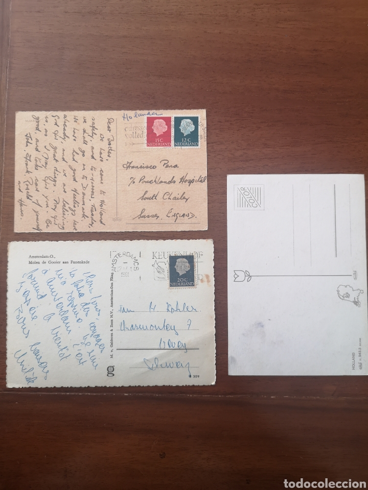 Postales: 3 postales Holanda principios de los 60 - Foto 2