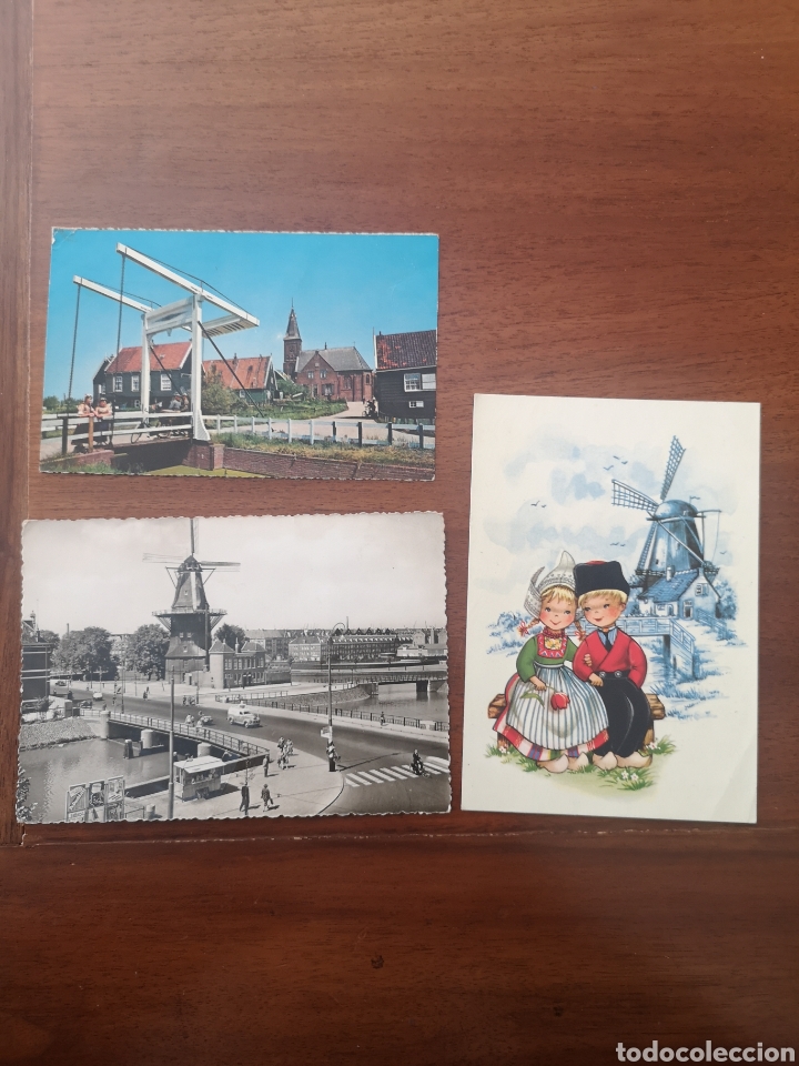 Postales: 3 postales Holanda principios de los 60 - Foto 1