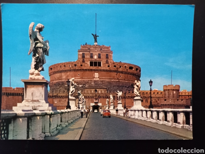 Postales: Postal de. Roma. Castel San angelo. - Foto 1