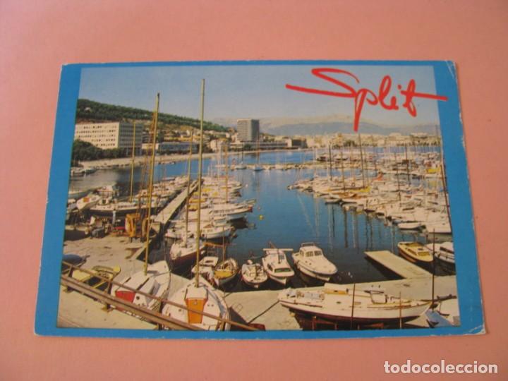 Postales: POSTAL DE SPLIT. CROACIA, YUGOSLAVIA. ESCRITA. - Foto 1