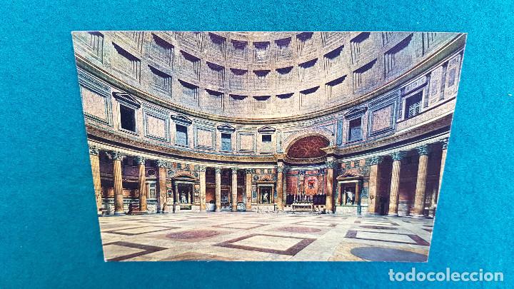 Postales: POSTAL ROMA - INTERIOR DEL PANTEON - Foto 1
