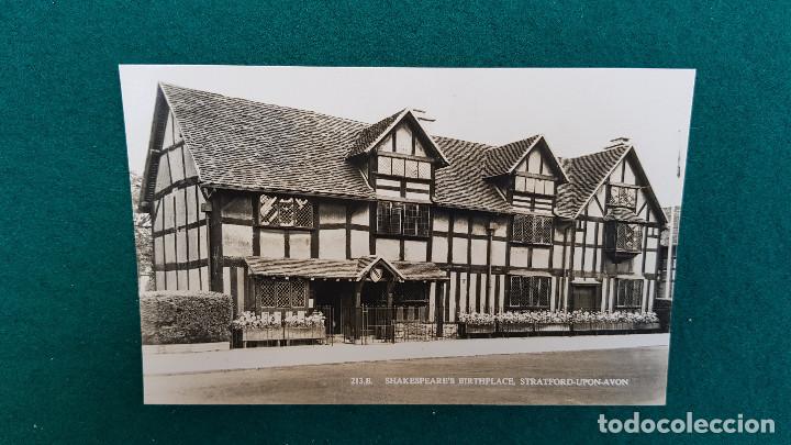 Postales: POSTAL SHAKESPEARE'S BIRTHPLACE - STRATFORD UPON AVON