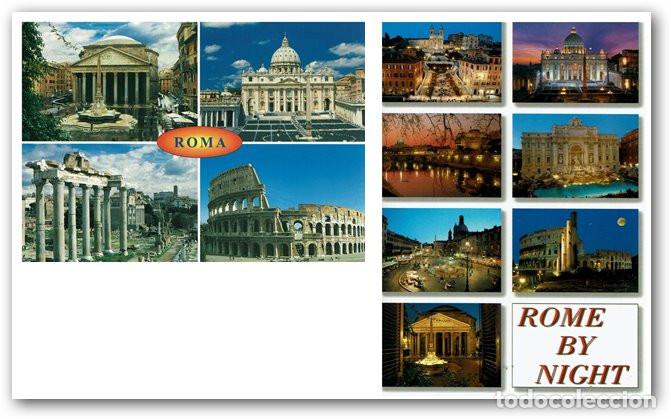 Postales: Lote 2 postales de Roma. Sin circular. v - Foto 1