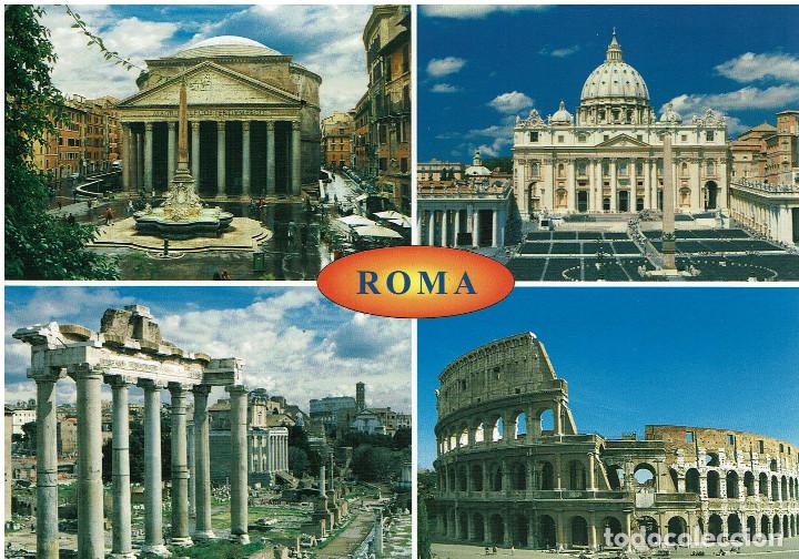 Postales: Lote 2 postales de Roma. Sin circular. v - Foto 2