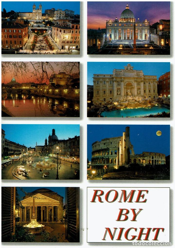 Postales: Lote 2 postales de Roma. Sin circular. v - Foto 3