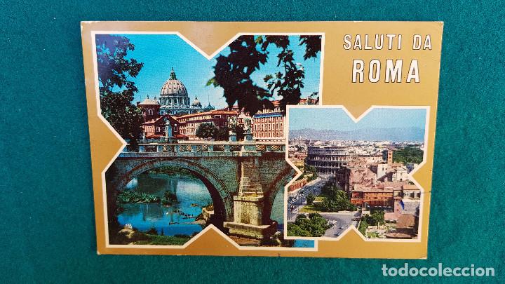 Postales: POSTAL ROMA - VARIOS ASPECTOS - Foto 1