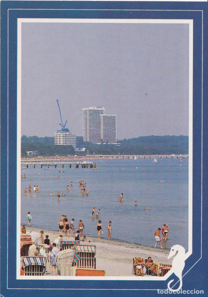 Postales: ALEMANIA, Schleswig-Holstein , Timmendorfer Strand, VISTA DE LA PLAYA &ndash; CEKADE 91/3 &ndash; ESCRITA