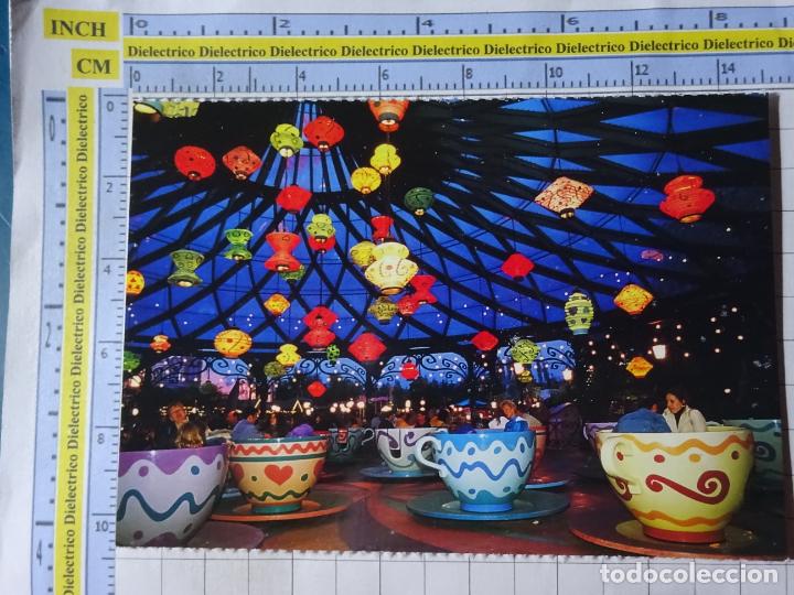 Postkarten: POSTAL DE FRANCIA. DISNEYLAND RESORT PARIS. PARQUE ATRACCIONES DISNEY. MAD HATTER'S TEA CUPS. 3530