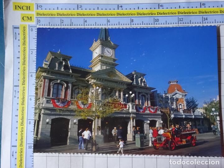 Postkarten: POSTAL DE FRANCIA. DISNEYLAND RESORT PARIS. PARQUE ATRACCIONES DISNEY. CITY HALL MAIN STREET. 3531