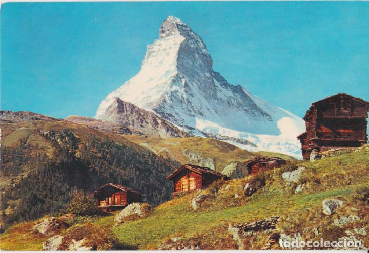 Postales: SUIZA, MATTERHORN 4478m. - PHOTO E.GYGER 78925 &ndash; S/C