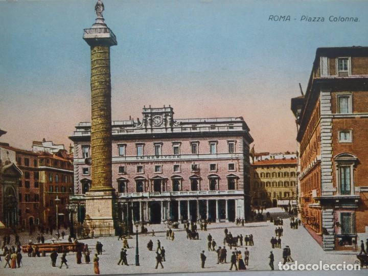 Postales: ROMA - PIAZZA CALONNA - Foto 1