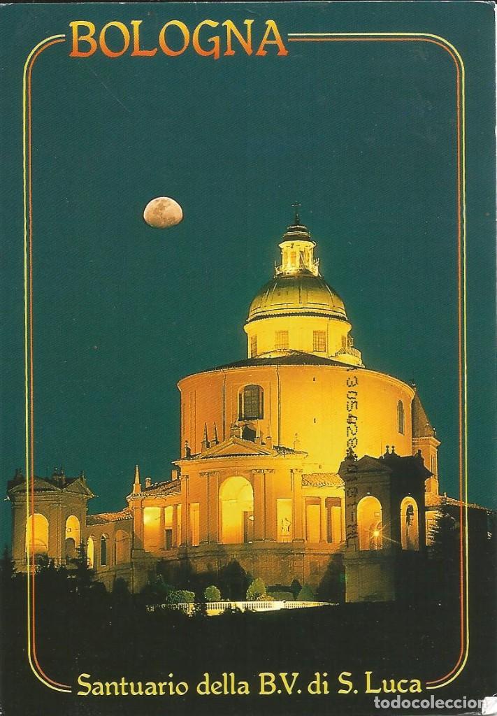 Postcards: [POSTAL] Santuario de la Bienaventurada Virgen de San Lucas. Bolonia. Italia (circulada)