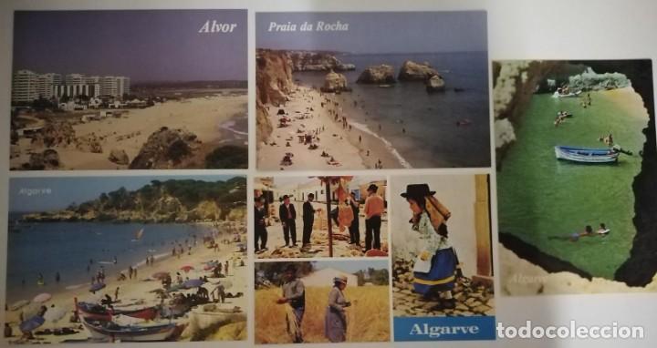 Postcards: 5 postales Algarve sin circular