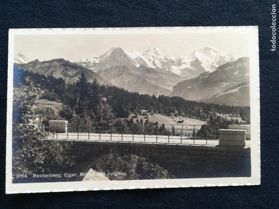 Postales: Postal antigua Suiza Beatenberg Eiger