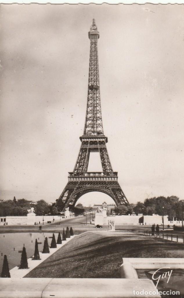 Postales: FRANCIA - PARIS - TOUR EIFFEL / TORRE - A&Ntilde;OS 30 / 40 - NUEVA - ED. GUY