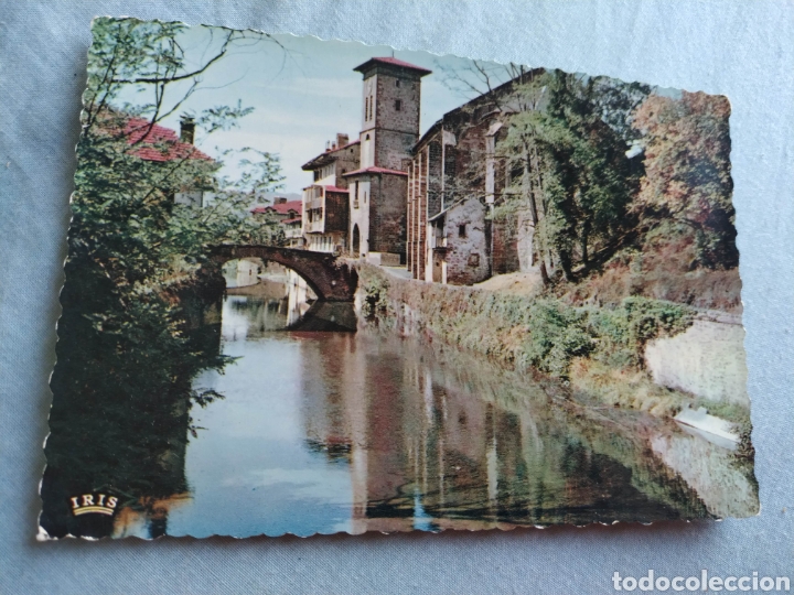 Postkarten: Postal postcard Sant Joan de Pied de Port le Pont d'Espagne