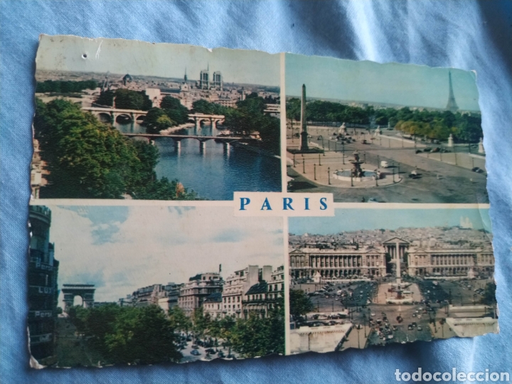 Postales: Postal postcard Par&iacute;s Francia - Foto 1