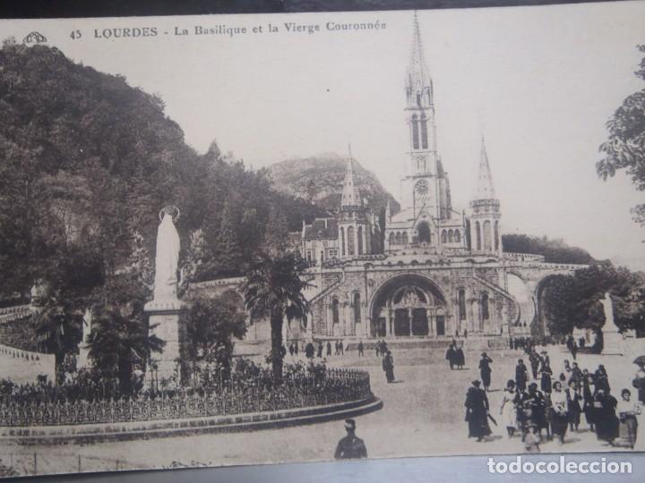Postales: LOURDES - LA BASILICA - Foto 1